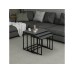 HANAH HOME Set stolova Evia Anthracite