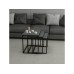 HANAH HOME Set stolova Evia Anthracite