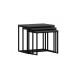 HANAH HOME Set stolova Evia Anthracite