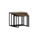 HANAH HOME Set stolova Evia Walnut