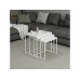 HANAH HOME Set stolova Evia White