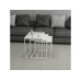 HANAH HOME Set stolova Evia White