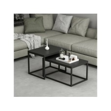 HANAH HOME Set stolova Leka Black