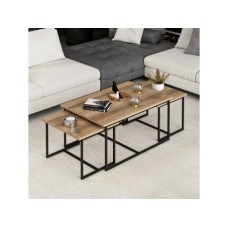 HANAH HOME Set stolova Levada Walnut