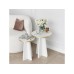 HANAH HOME Set stolova Mushroom 2 Gold White