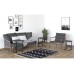 HANAH HOME Set stolova Sali Black Anthracite