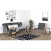 HANAH HOME Set stolova Sali Black Atlantic Pine