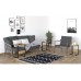 HANAH HOME Set stolova Sali Black Oud