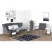 HANAH HOME Set stolova Sali Black White