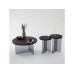 HANAH HOME Set stolova Serenity 2 Anthracite Dark Grey