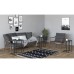 HANAH HOME Set stolova Stoli Black Anthracite