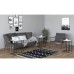 HANAH HOME Set stolova Stoli Black Cyrstal