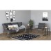 HANAH HOME Set stolova Stoli Black Oud