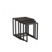 HANAH HOME Set stolova Tali Black Anthracite