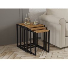 HANAH HOME Set stolova Tali Black Oud