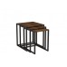 HANAH HOME Set stolova Tali Black Walnut