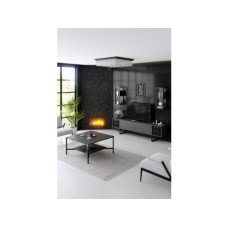 HANAH HOME Set za dnevnu sobu Black Line Set Anthracite Black