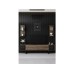 HANAH HOME Set za dnevnu sobu Black Line Set Walnut Black