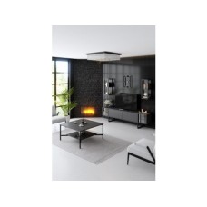 HANAH HOME Set za dnevnu sobu Chrome Line Set Anthracite Black