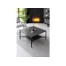 HANAH HOME Set za dnevnu sobu Chrome Line Set Anthracite Black