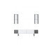 HANAH HOME Set za dnevnu sobu Chrome Line Set White Black