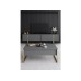 HANAH HOME Set za dnevnu sobu Luxe Anthracite Gold