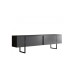 HANAH HOME Set za dnevnu sobu Luxe Set Anthracite Black