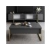 HANAH HOME Set za dnevnu sobu Luxe Set Anthracite Gold