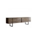 HANAH HOME Set za dnevnu sobu Luxe Set Walnut Black