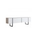 HANAH HOME Set za dnevnu sobu Luxe Set White Black