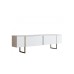 HANAH HOME Set za dnevnu sobu Luxe Set White Gold