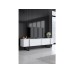 HANAH HOME Set za dnevnu sobu Luxe White Black