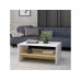 HANAH HOME Sto za dnevnu sobu Apollon White Sapphire Oak