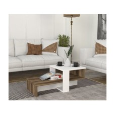 HANAH HOME Sto za dnevnu sobu Chain White Walnut