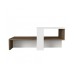 HANAH HOME Sto za dnevnu sobu Chain White Walnut