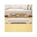 HANAH HOME Sto za dnevnu sobu Cool Walnut White