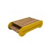 HANAH HOME Sto za dnevnu sobu Cool Walnut Yellow