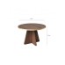 HANAH HOME Sto za dnevnu sobu Mushroom Gold Walnut v2