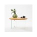 HANAH HOME Sto za dnevnu sobu Serenity Transparent Oak