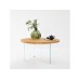 HANAH HOME Sto za dnevnu sobu Serenity Transparent Oak