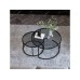 HANAH HOME Sto za dnevnu sobu Tokyo Black 60