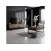 HANAH HOME Sto za dnevnu sobu Luxe Walnut Black