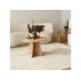 HANAH HOME Sto za dnevnu sobu Mushroom Sapphire Oak