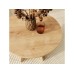 HANAH HOME Sto za dnevnu sobu Mushroom Sapphire Oak