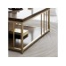 HANAH HOME Sto za dnevnu sobu Zenn Walnut Gold