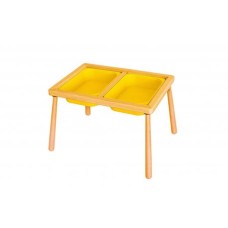 HANAH HOME Table Yellow Sto za decu