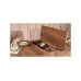 HANAH HOME Trpezarijski set Vina Walnut Stone