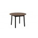 HANAH HOME Trpezarijski sto i stolice Oliver Black Walnut