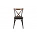 HANAH HOME Trpezarijski sto i stolice Oliver Black Walnut