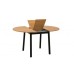 HANAH HOME Trpezarijski sto i stolice Oliver Oak Black